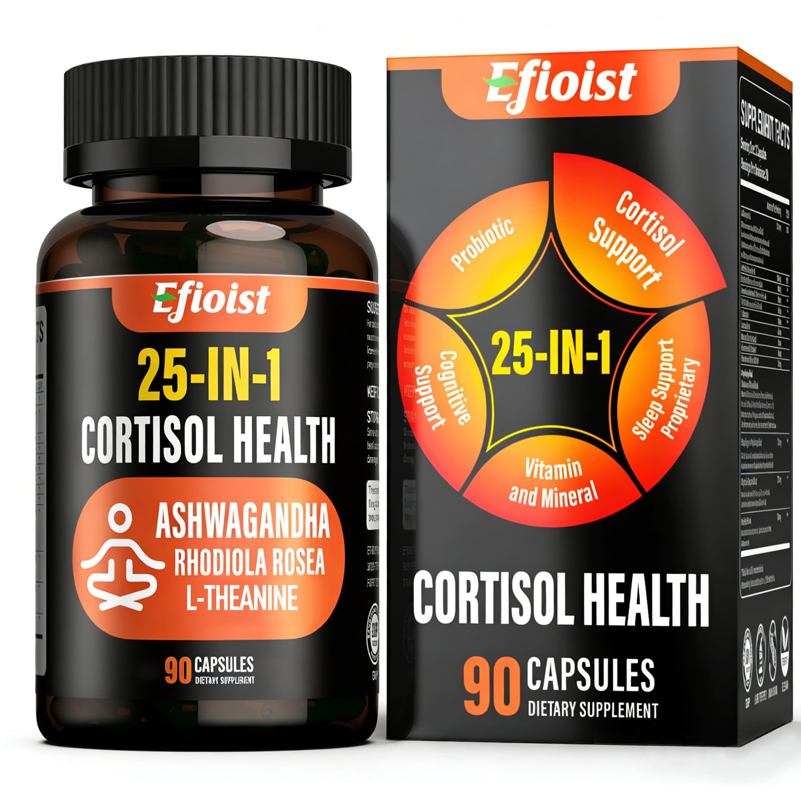 Amazon.com: Cortisol Supplement for Women & Men, 25-in-1 Cortisol
